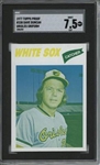 1977 Topps #338 Dave Duncan 9 card progressive proof.